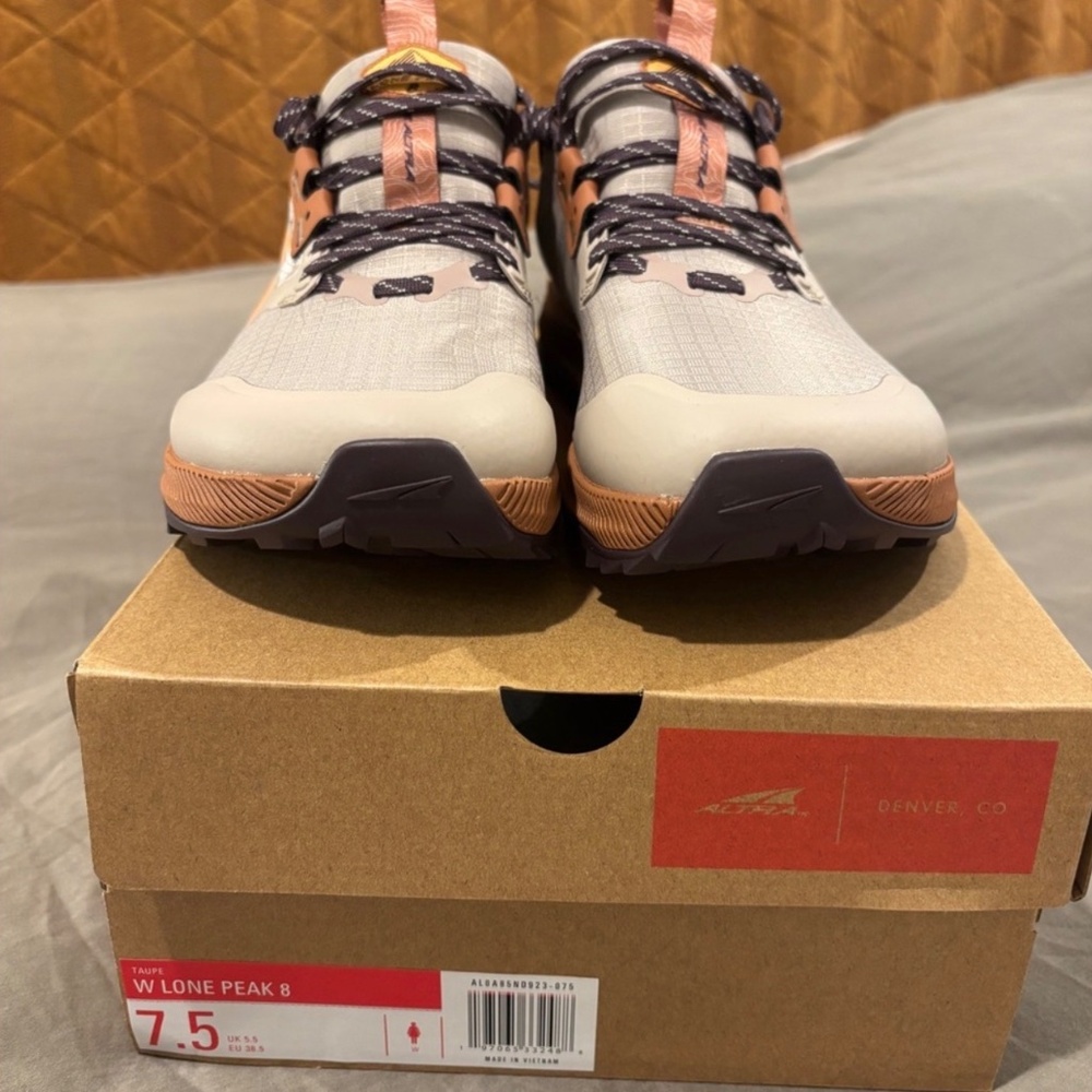 ALTRA Lone Peak 8 trail running shoe W 7.5 - Picture 4 of 5